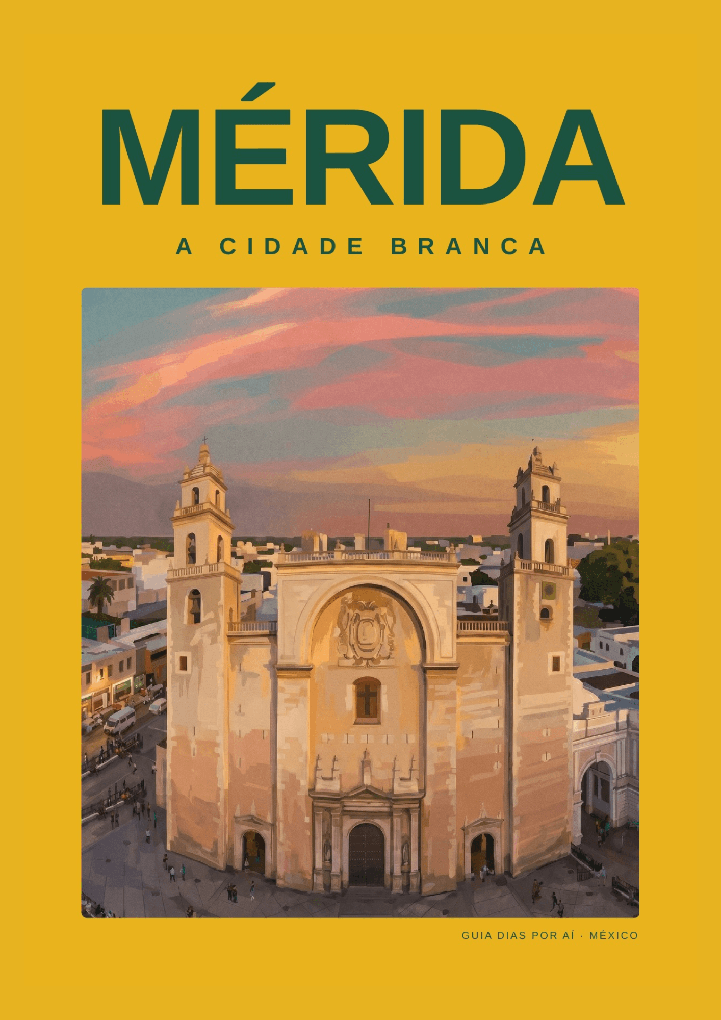 Guia Mérida: vista de Mérida, México